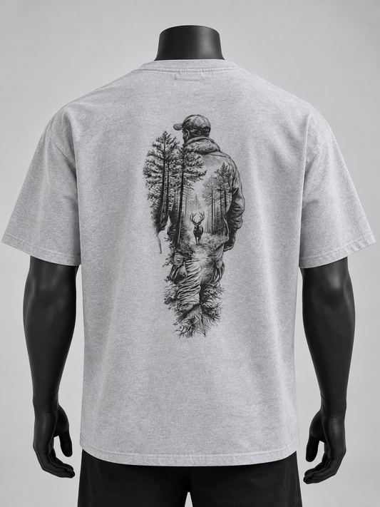 Tee-shirt Hunter - Coton confortable wearing | Oversize Jersey