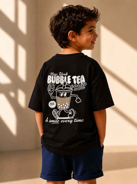 Tee-shirt Bubble Tea- 100% jersey Coton confortable Unisexe