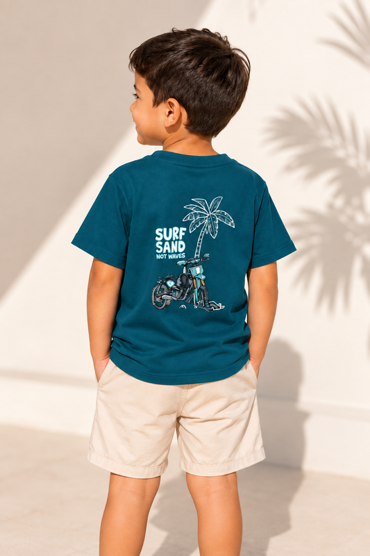 Tee-shirt Surf Sand - Unisexe 100% Coton confortable Jersey