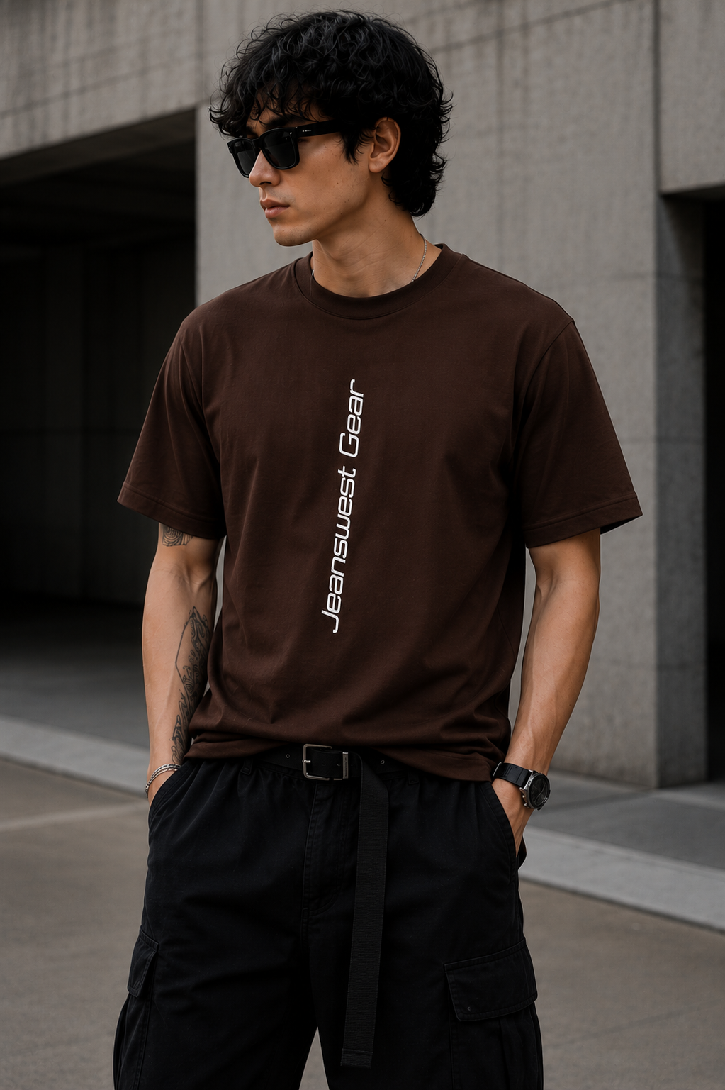 Tee-shirt Gear Unisexe - Molletonné coton 80%