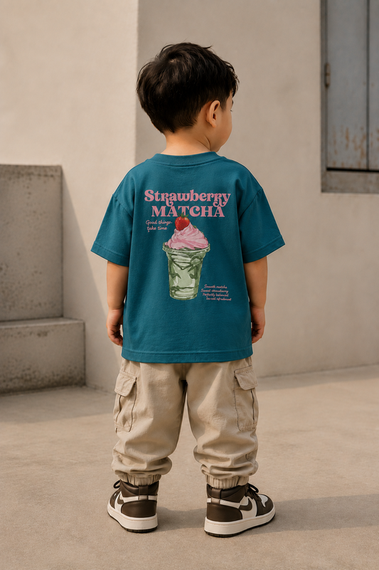 Tee-shirt strawberry 🍓 - Unisexe Oversize Top-notich jersey Lourd Confortable Wear