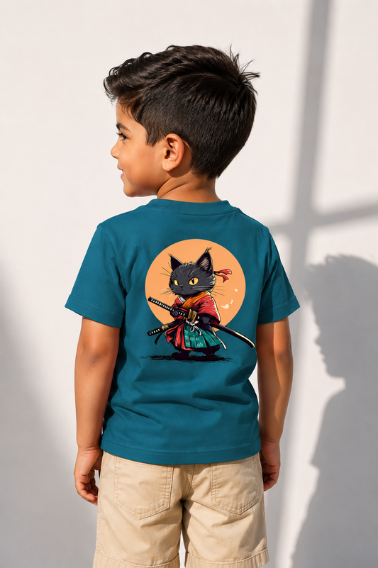 Tee-shirt Kids Ninja - jersey 100% Coton Dtf technologie| Unisexe Confort Wear