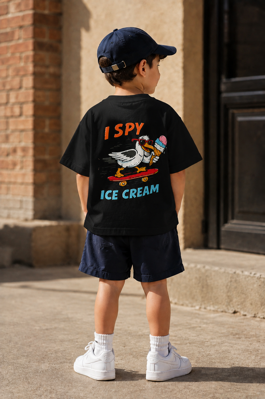 Tee-shirt I SPY - Unisexe Oversize Style - Top-notich jersey Lourd