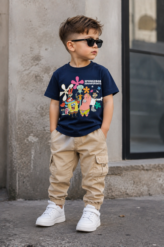 Tee-shirt spongbob - Unisexe Coton 100% Hight Quality