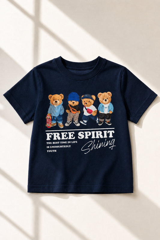Tee-shirt free spirit - Unisexe - Jersey 100% Coton Top-notich