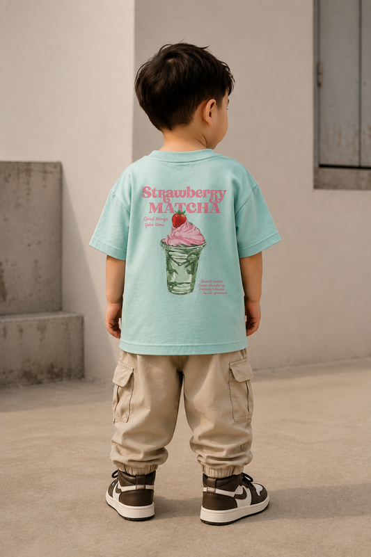 Tee-shirt strawberry 🍓 - Unisexe Oversize Top-notich jersey Lourd Confortable Wear