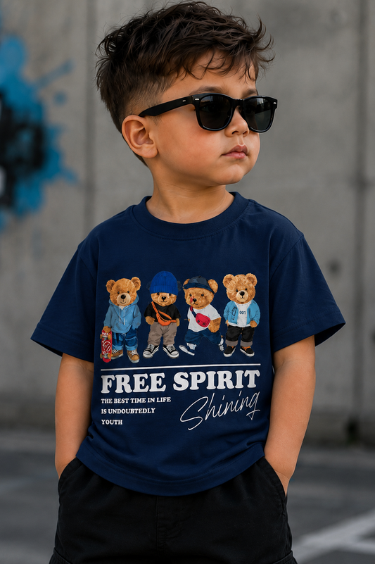 Tee-shirt free spirit - Unisexe - Jersey 100% Coton Top-notich