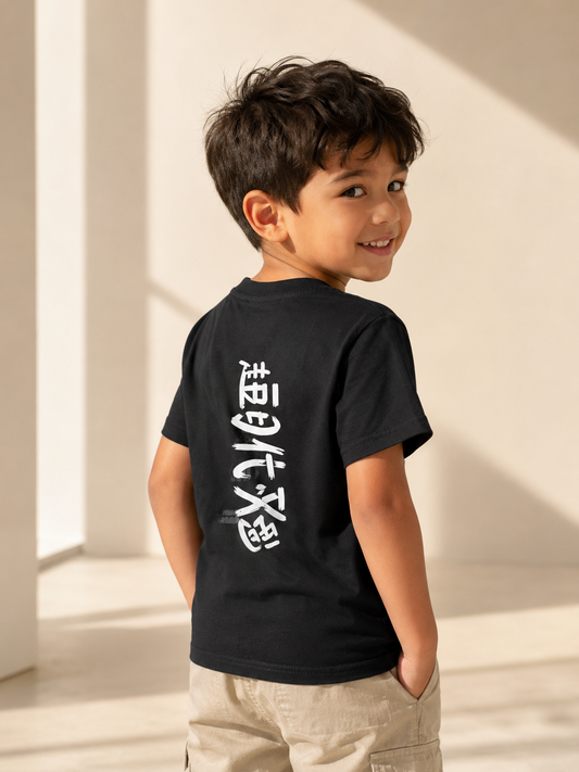 Tee-shirt Kids Alphabet - 100% Coton confortable wearing Unisexe