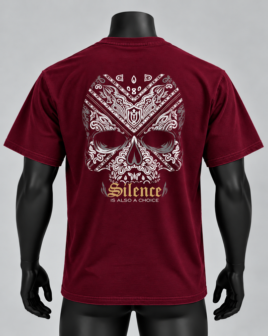 Tee-shirt Silence - jersey Coton confortable wearing Oversize
