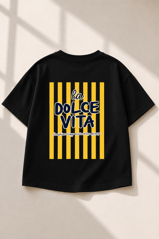 Tee-shirt Dolce Vita Kids - Unisexe Oversize Style Coton 100%