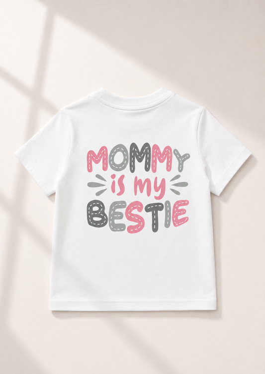 Tee-shirt Mommy Bestie- Unisexe 100% Coton Top-notich