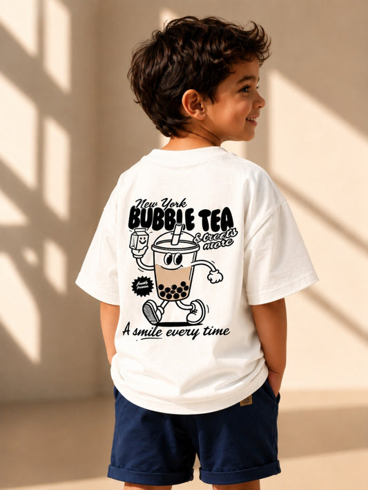 Tee-shirt Bubble Tea- 100% jersey Coton confortable Unisexe