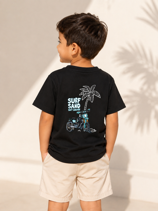 Tee-shirt Surf Sand - Unisexe 100% Coton confortable Jersey