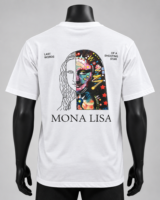 Tee-shirt Monalisa - Unisexe Coton 100% jersey Oversize Style