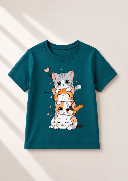 Tee-shirt Catty | Kids - 100% Coton Jersey