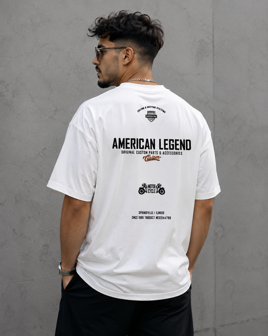 Tee-shirt American Legend Unisexe Jersey Coton 100%