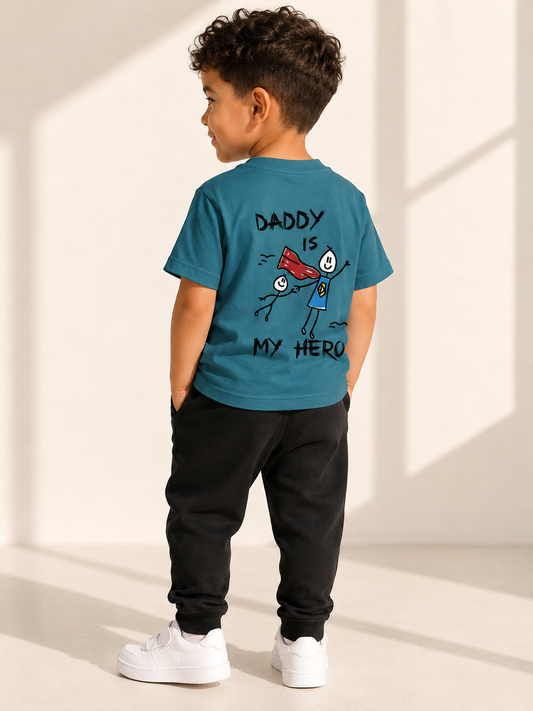 Tee-shirt Daddy My hero - Unisexe Oversize Style | 100% Coton Top-notich