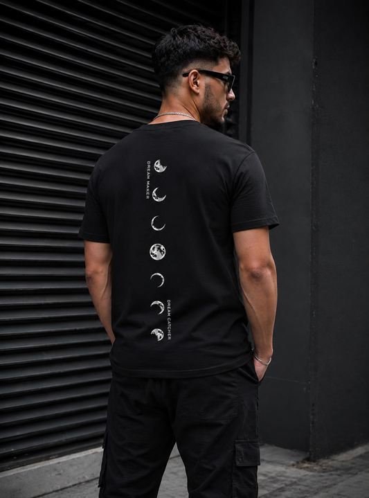 Tee-shirt Moon Unisexe Coton Style oversize Top-notich