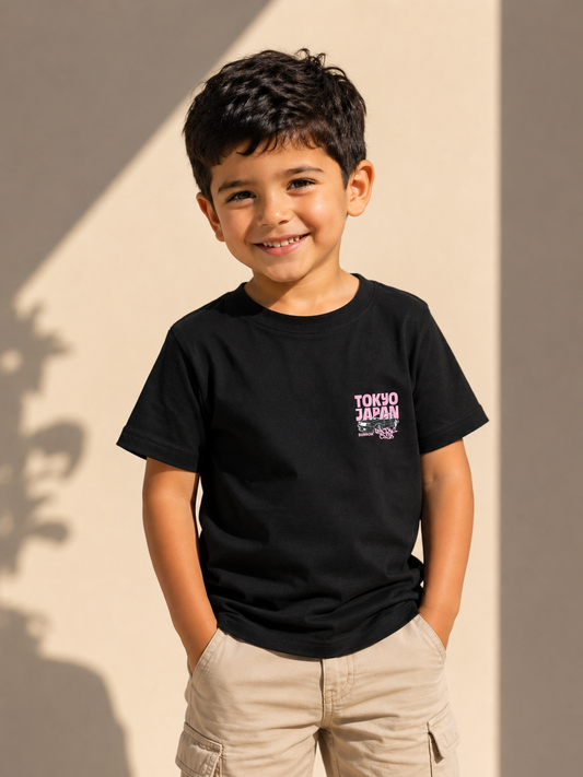 Tee-shirt TOKyo JApan KiDs - 100% Coton confortable - Breathable Tissu