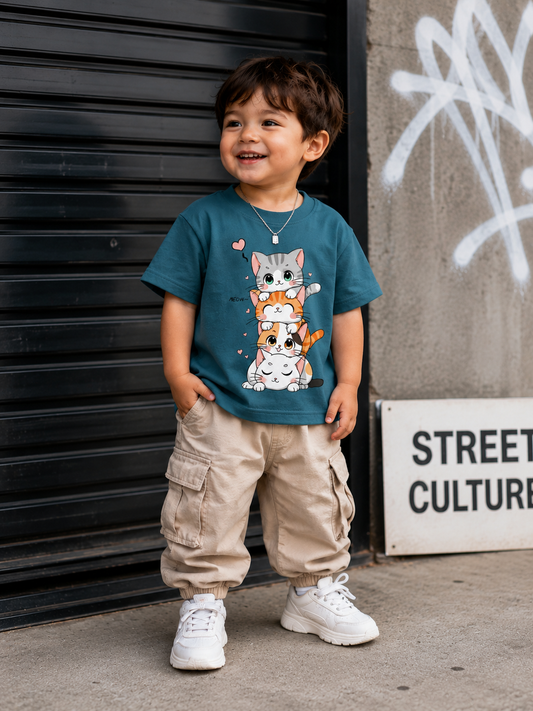 Tee-shirt Catty | Kids - 100% Coton Jersey