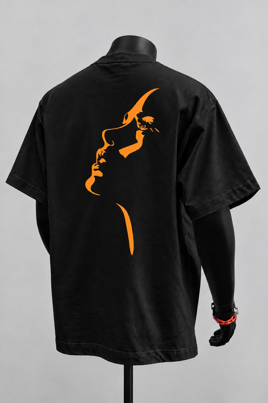 Tee-shirt Face - Unisexe Coton confortable wearing oversize style