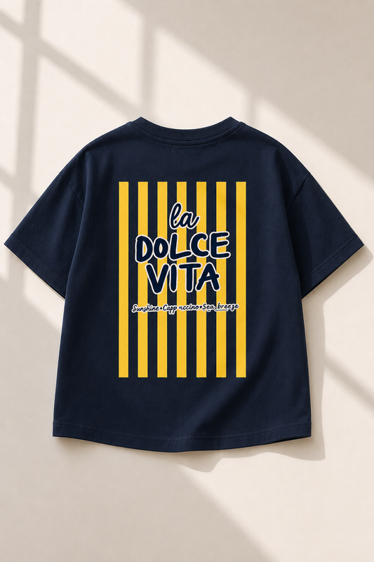 Tee-shirt Dolce Vita Kids - Unisexe Oversize Style Coton 100%