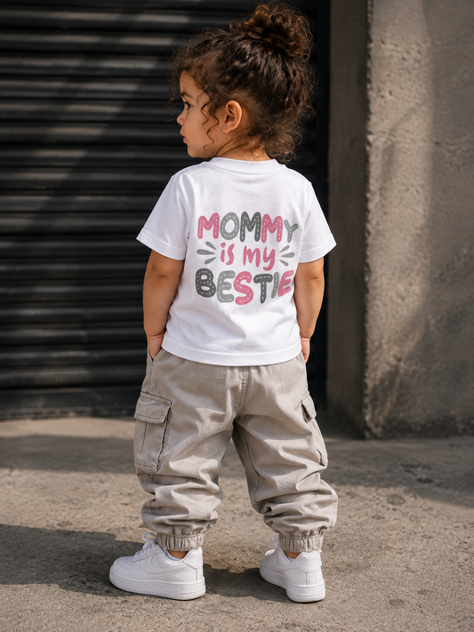 Tee-shirt Mommy Bestie- Unisexe 100% Coton Top-notich