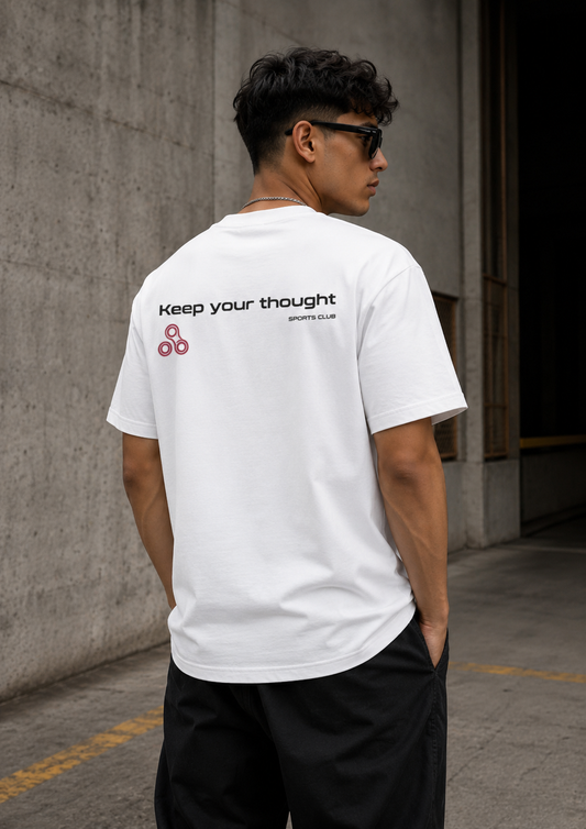 Tee-shirt Thoughts - Oversized style| Coton 100%