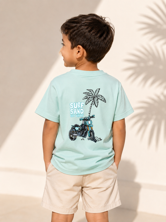 Tee-shirt Surf Sand - Unisexe 100% Coton confortable Jersey