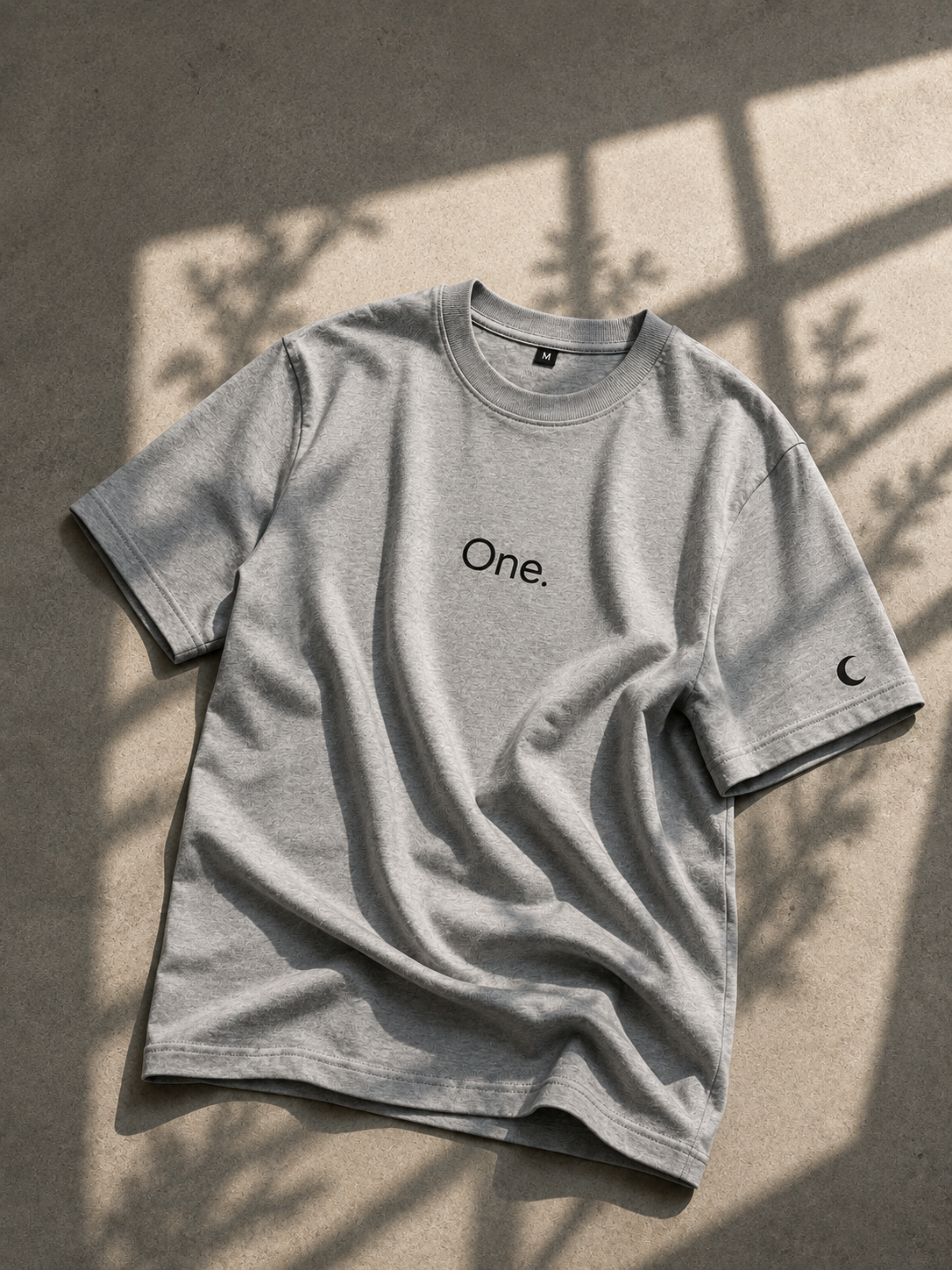 Tee-shirt One Uni - Basic Style| Tissu Coton molletonné
