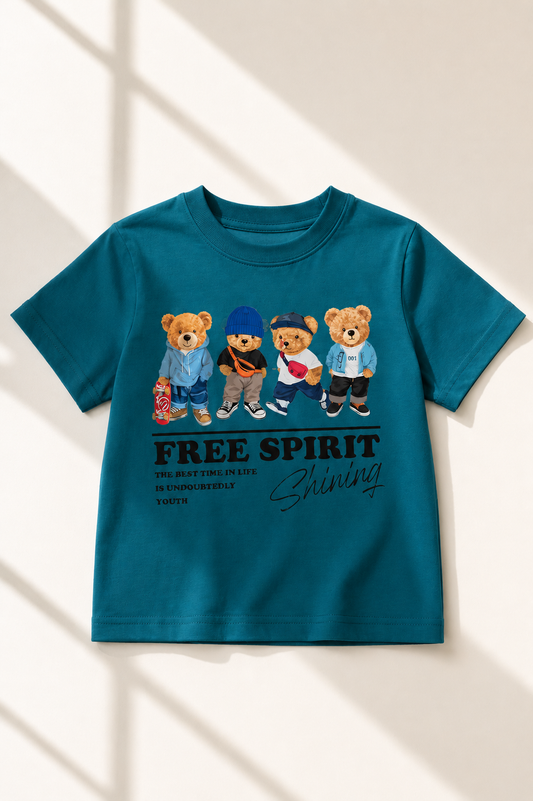 Tee-shirt free spirit - Unisexe - Jersey 100% Coton Top-notich