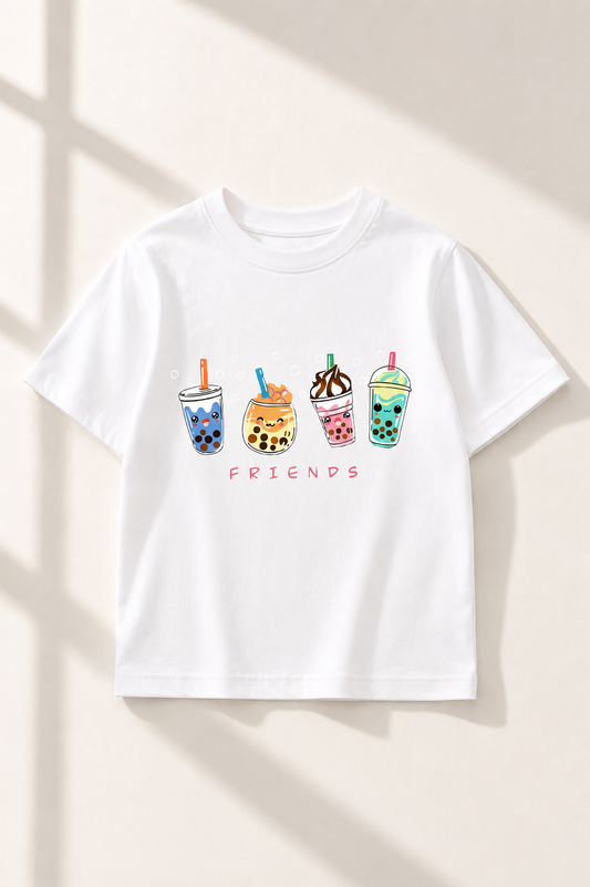 Tee-shirt Friends - Unisexe 100% Coton Breathable 3Fleece tissu