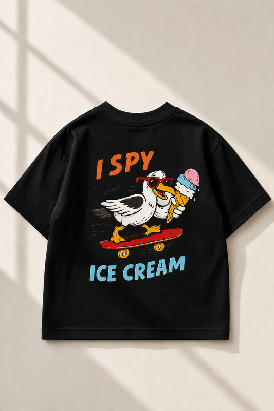 Tee-shirt I SPY - Unisexe Oversize Style - Top-notich jersey Lourd