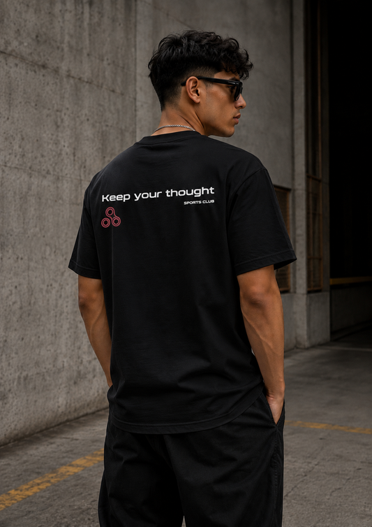 Tee-shirt Thoughts - Oversized style| Coton 100%