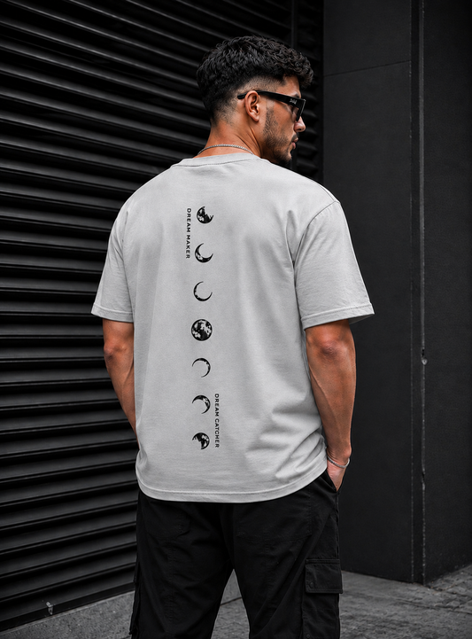 Tee-shirt Moon Unisexe Coton Style oversize Top-notich