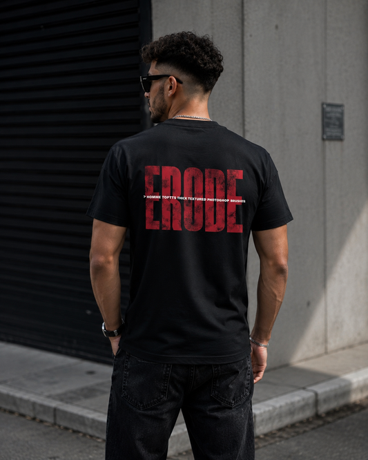 Tee-shirt Erode Unisexe - Oversize Style Coton 100% | Confortable Wear